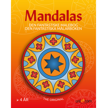 Målarbok Mandalas från 4 år