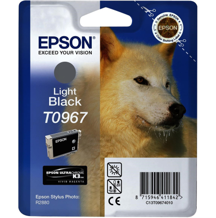 Blck Epson T0967 ljus svart