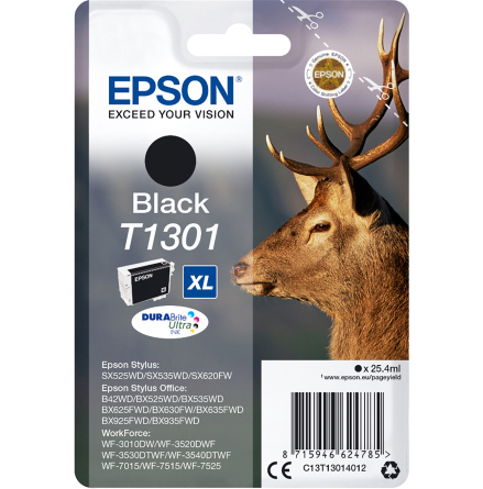 Blck Epson T1301 svart
