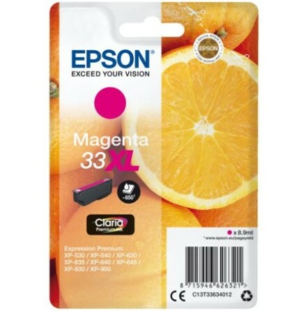 Blck Epson 33XL magenta