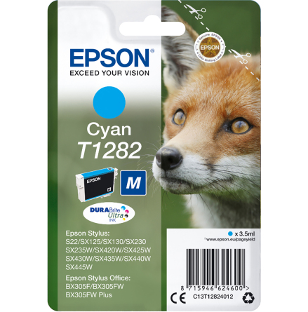 Bläck Epson T1282 cyan