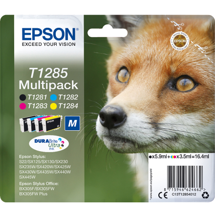 Blck Epson T1285 CMYK 4/fp