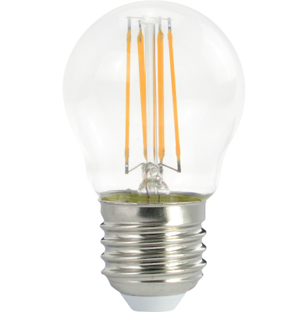 Filament LED klot E27 4,5W dim