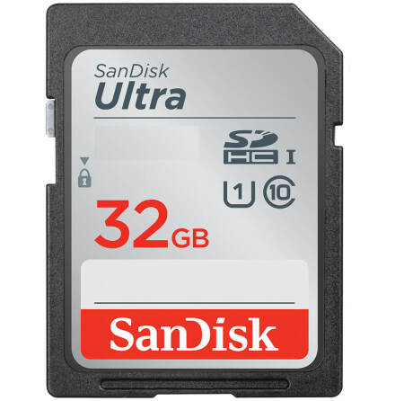 Minneskort SanDisk SDHC 32GB..