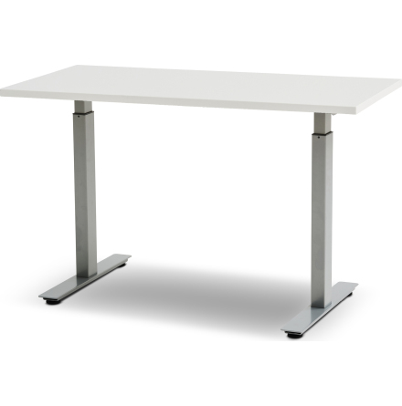 Skrivbord el grå/vit 1200x800