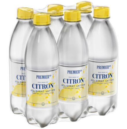 Vatten Citron 0,5l PET ink p