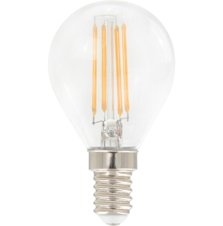 Filament LED klot E14 4,5W dim