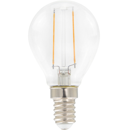 Filament LED klot E14 2,5W