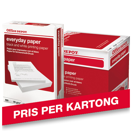 Papper OD Everyday A4 5x500/kt