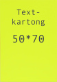 Kartong 50x70cm fl.gul 10/fp