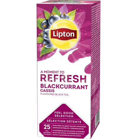 Te Liptons Black Currant 25/fp