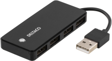 USB-hubb Deltaco 4xUSB 2.0