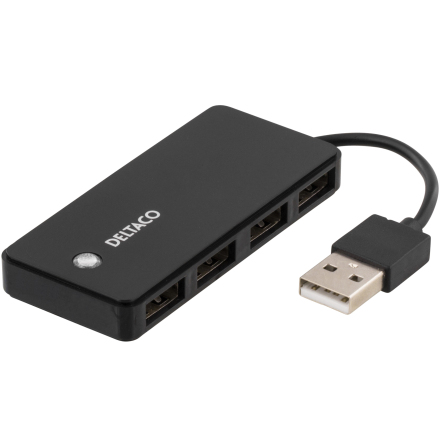 USB-hubb Deltaco 4xUSB 2.0