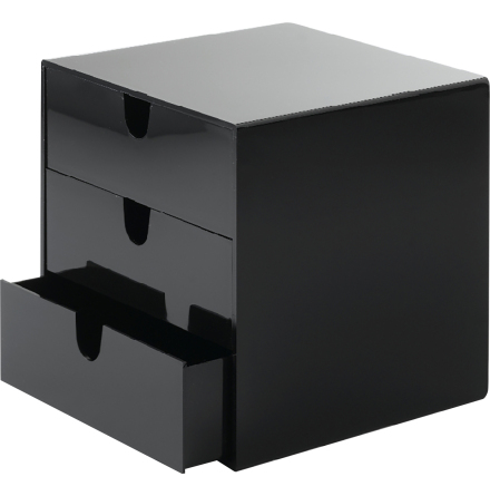 Box Palaset 3-ldor svart