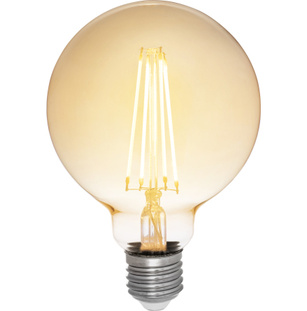 LED glob 95mm E27 1,3W Amber
