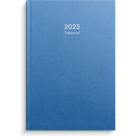 Kalender 2025 Tidjournal blå k