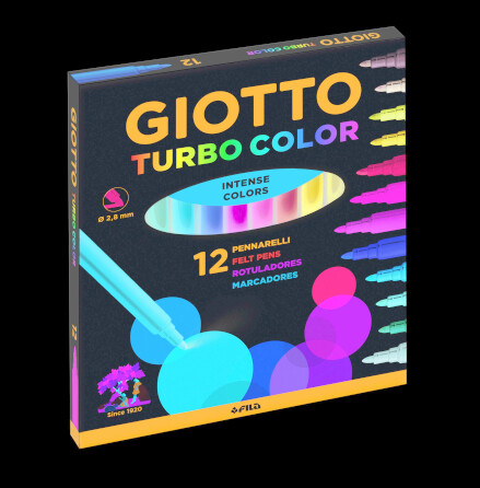 Tuschpenna Giotto Turbo 12/fp