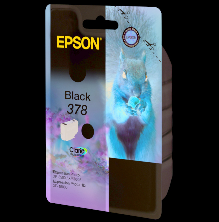 Blck Epson T378 Svart