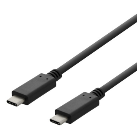 USB-C till C laddkabel 1m sv