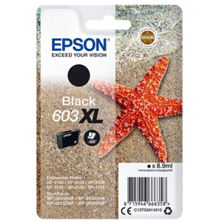 Blck Epson 603XL svart 8,9ml