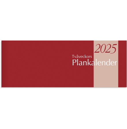 Tvveckors Plankalender 2025