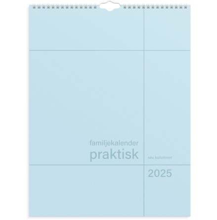 Familjekalender 2025 Praktisk