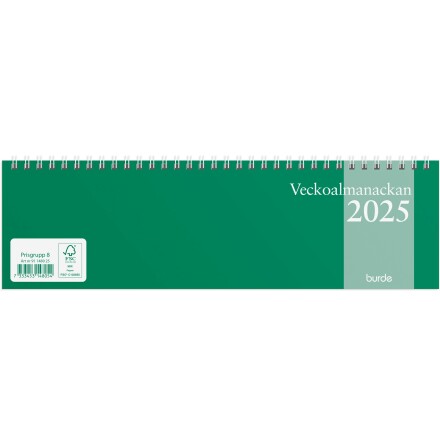 Kalender 2025 Veckoalmanackan