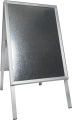 Gatustll Alu-line 50x70cm sil