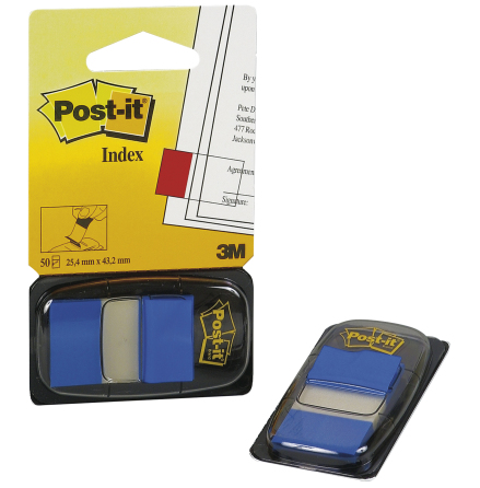 Post-it Index 680 bl 50/fp