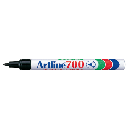 Mrkpenna Artline 700 svart