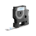 M�rkband Dymo D1 bl�/vit 12mm