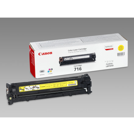 Toner Canon 716Y 1,5k      gul