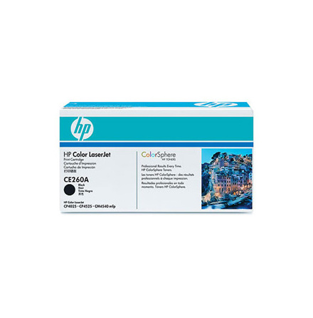 Toner HP CE260A 8,5k svart