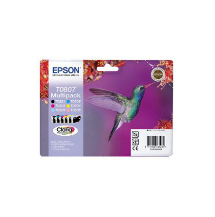 Blckpatron Epson T0807-6frg