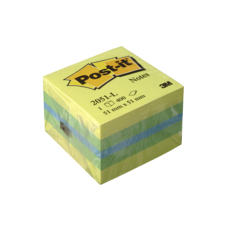 Post-it minikub 51x51 lemon