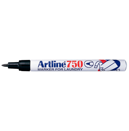 Mrkpenna Artline 750 svart