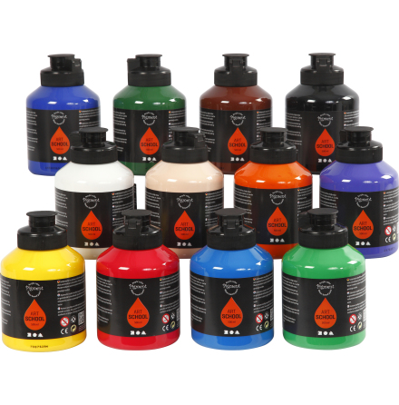 Akrylfrg Pigment 500ml 12/fp