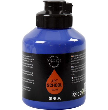 Akrylfrg Pigment 500ml marin