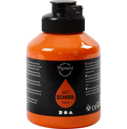 Akrylfrg Pigment 500ml orange