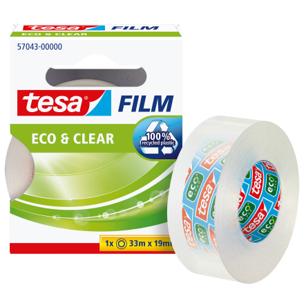 Tejp Tesa Eco klar 33mx19mm