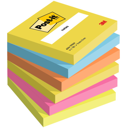 Post-it 76x76mm Energy 6/fp