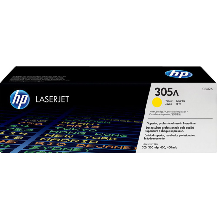 Toner HP CE412A Gul