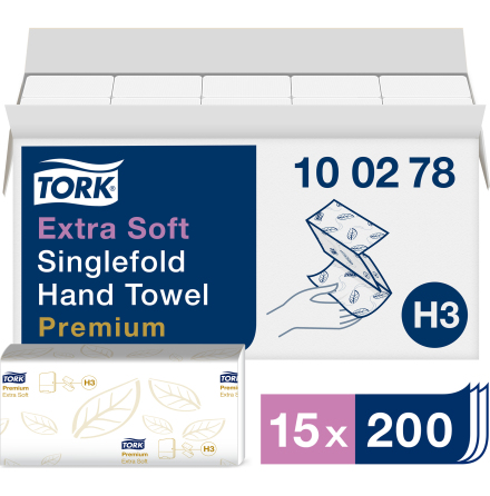 Handduk Tork Premium Z H3 3000