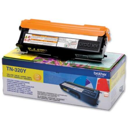 Toner Brother TN320Y 1,5k  gul