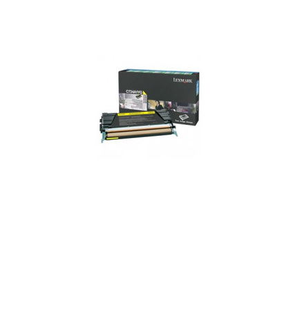 Toner Lexmark C734A1YG Gul 6k