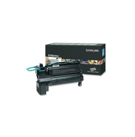 Toner Lexmark X792X1KG svart