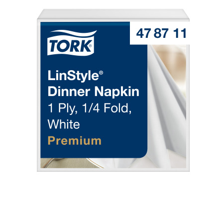 Servett Tork Linstyle Vit