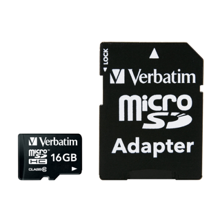 Verbatim SDHC/MicroSDHC 16GB