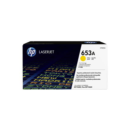 Toner HP 653A CF322A Gul 16,5k