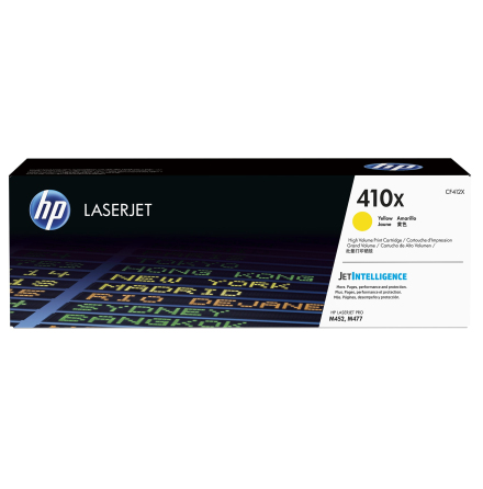 Toner HP 410X CF412X Gul 5k